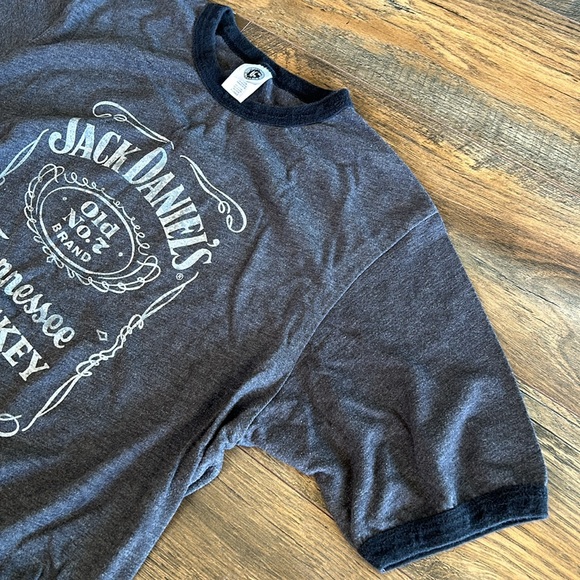 US Blanks Jack Daniel’s Tennessee Whiskey Heather T Shirt - Picture 4 of 4